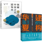 建構華夏+圖解中國古代建築史（全兩冊）